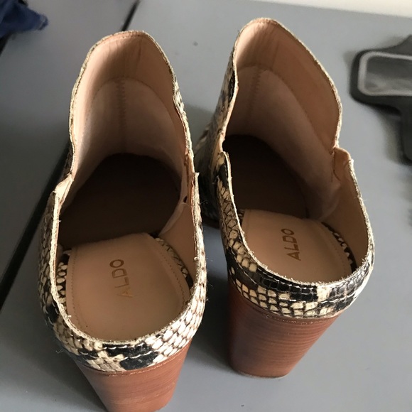 🧡Beautiful Aldo  heel mules  🤎 - Picture 4 of 8